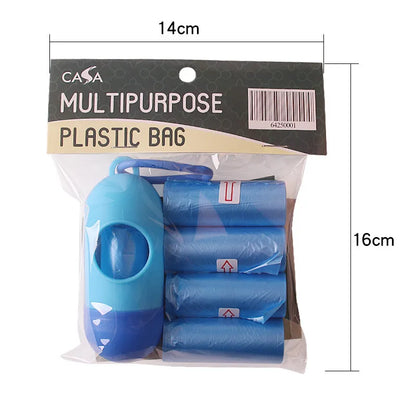 Pet Dog Garbage Bags Set Safe Non-toxic Mascotas Waste Poop Bag Dog Products Dispensador Bolsas Perro Pets Clean Accessories Toy